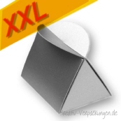 Geschenkverpackung silber