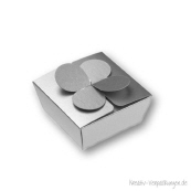 Geschenkverpackung silber