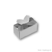 Geschenkverpackung silber