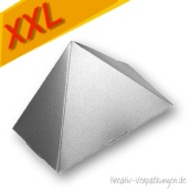 Geschenkverpackung silber