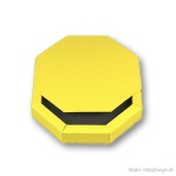 Schmuckverpackung Achteck 03 gelb