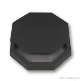 Schmuckverpackung Achteck 04 schwarz