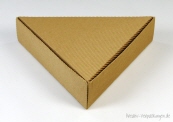 Klappdeckelbox 214 - Triangel - E-Welle offen - Gr&ouml;&szlig;e 05 - natur