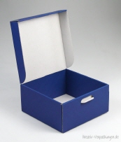 Klappdeckelbox 216 - Gr&ouml;&szlig;e 18 blau