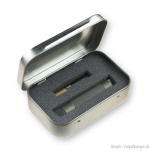 Metallbox mit Schaumstoffeinlage f&uuml;r Taschenlampe